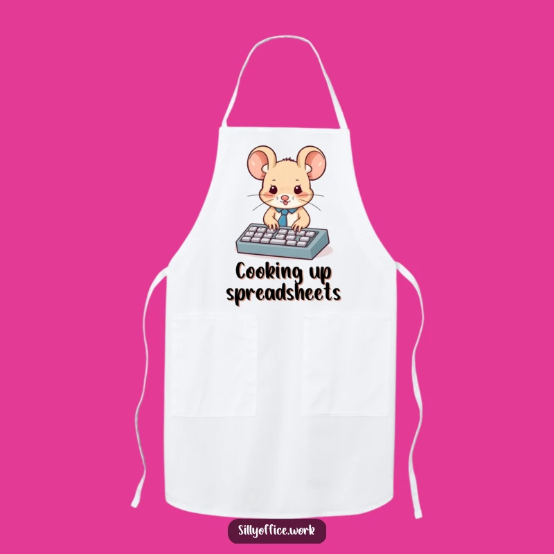 Funny Business Mouse Apron: Cook with Professionalism and Humor