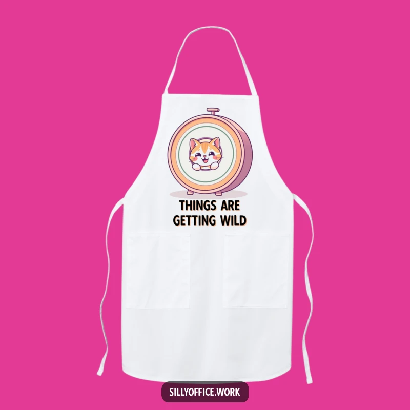 Funny Cat Rolodex Apron: Hilarious Kitchen Humor for Chefs