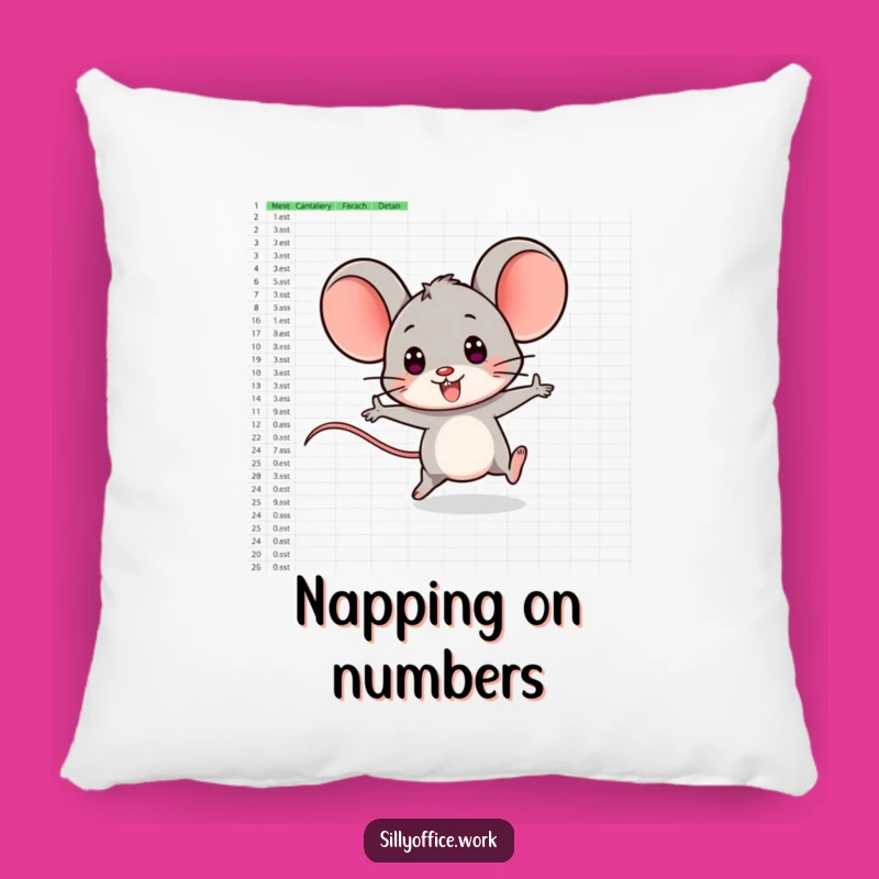 Funny Computer Mouse Pillow - Comfy Accent for the Digital Dweller