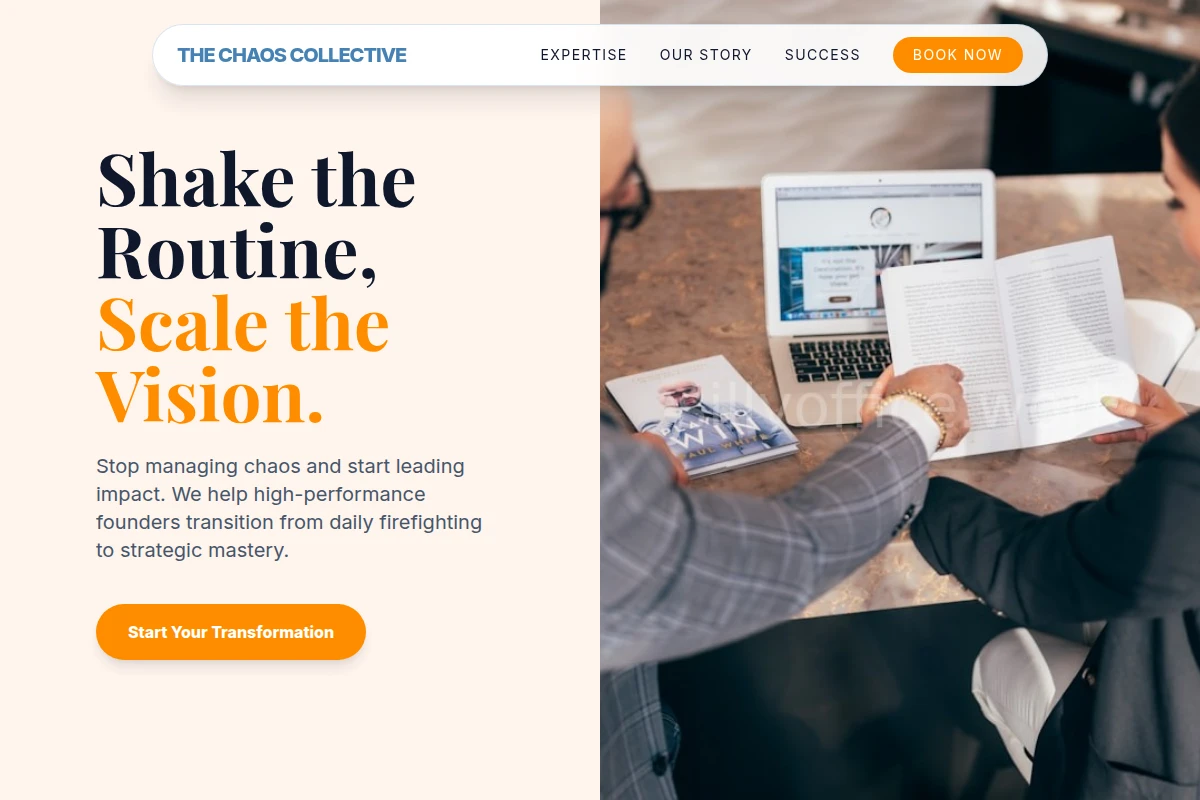 Abstract Business Coach