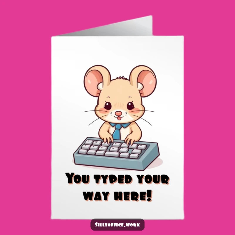 Free Printable Mouse Tie Congrats Card - Professional & Funny Downloadable Gift