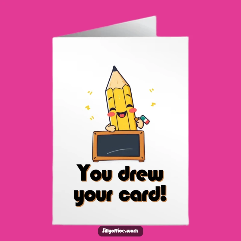 Free Printable Congrats Card: Pencil Scribbles Success for Your Big Achievement!
