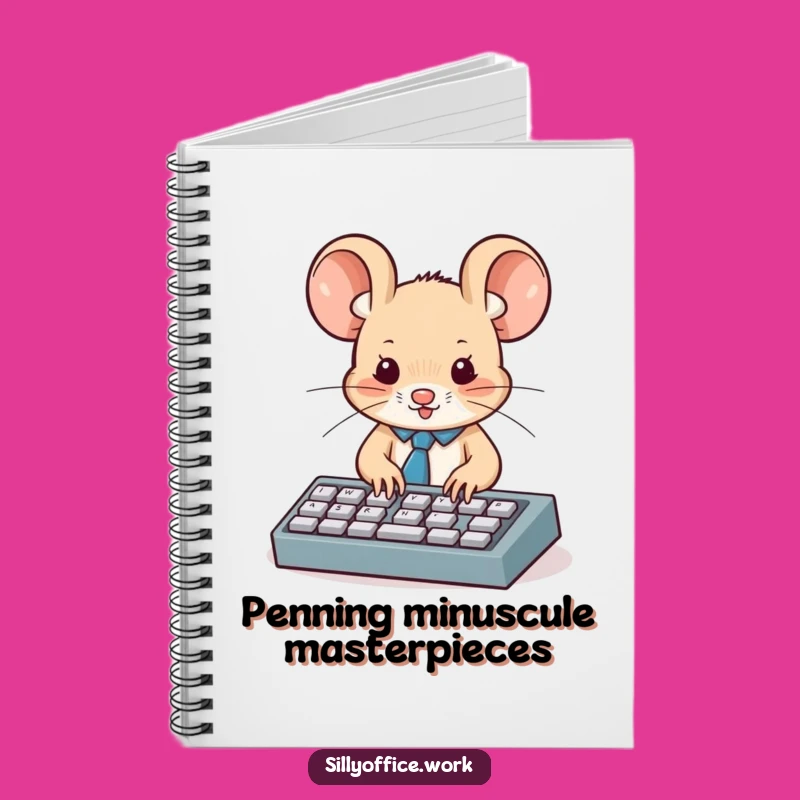 Funny Business Mouse Notebook: Jot Down Ideas with Professional Wit